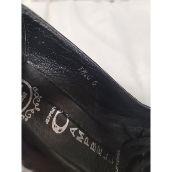 Jeffrey Campbell Ibiza Last Handmade Twig Size 6 Black Pump Oxford - Picture 4 of 8